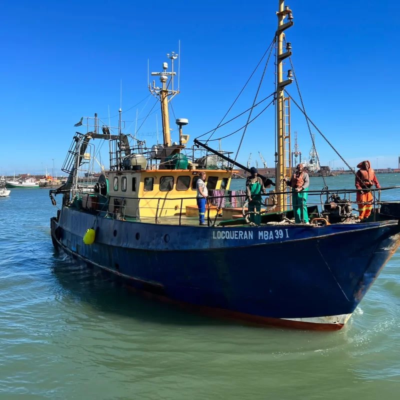 The Locqueran MBA 39 fishing trawler