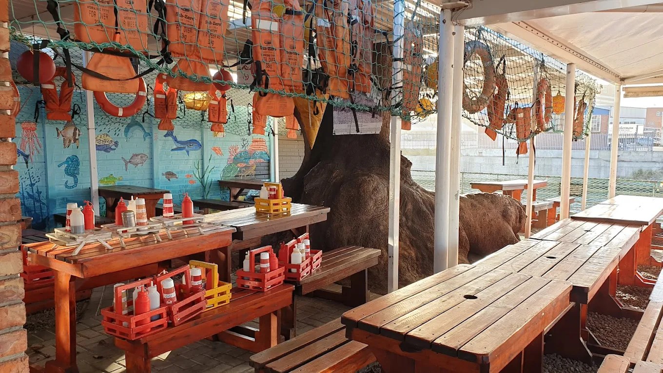 The outdoor seating area at This Is Eat